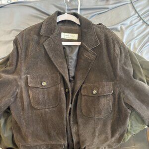 Joseph Abboud Brown Suede Jacket